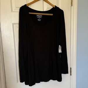 Torrid Black Long Sleeve Women's Top